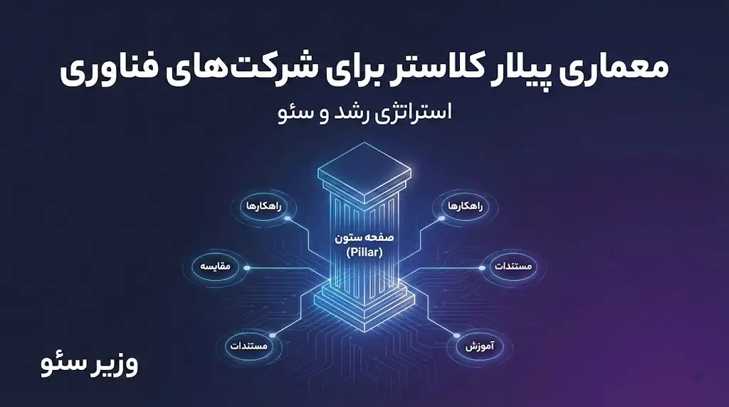 معماری پیلار-کلاستر برای شرکت‌های فناوری؛ تبدیل پیچیدگی فنی به سلطه بر بازار و جذب لید