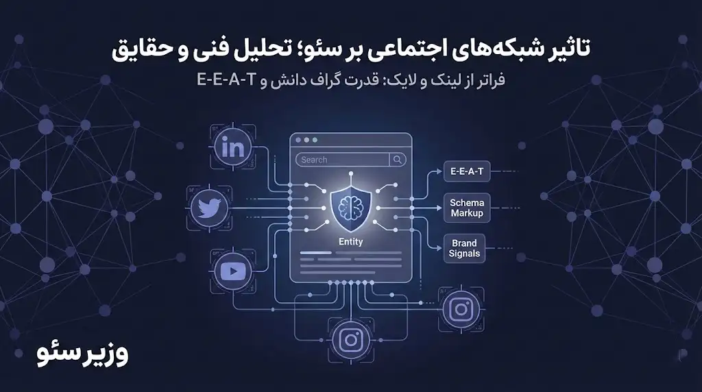 تاثیر شبکه‌های اجتماعی بر سئو